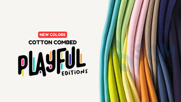 Cotton Combed 30S Playful Edition: Pilihan Warna Baru dari SAM Textile